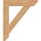 Ekena Millwork Traditional Slat Smooth Bracket, Western Red Cedar, 5 1/2"W x 34"D x 40"H BKT06X34X40TRA06SWR - alternate 3